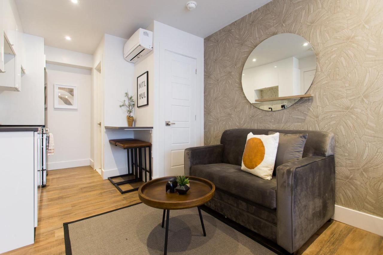 מונטריאול Romantic Studio In The Heart Of Little Italy By Den Stays מראה חיצוני תמונה
